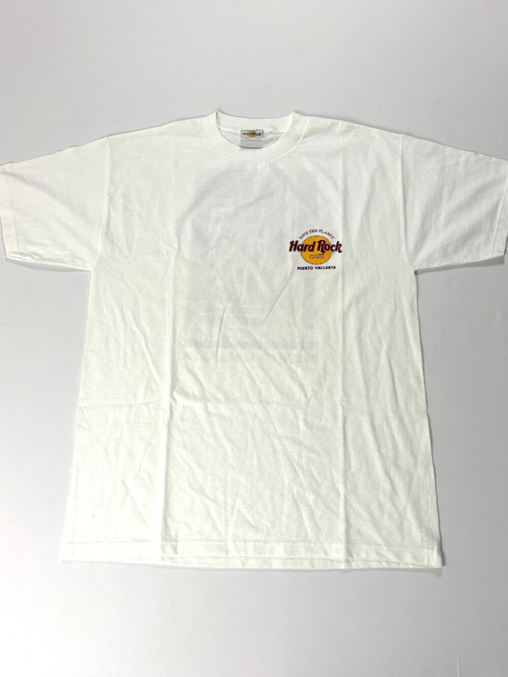 VTG Hard Rock Cafe Puerto Vallarta Shirt Sz L Deadstock w/o Tags Save the Plane